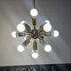 Rare Midcentury Chandelier Sputnik, Space Age, 1970s