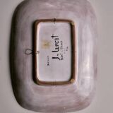 Rectangular ceramic dish, Jean Lurçat, 1950s