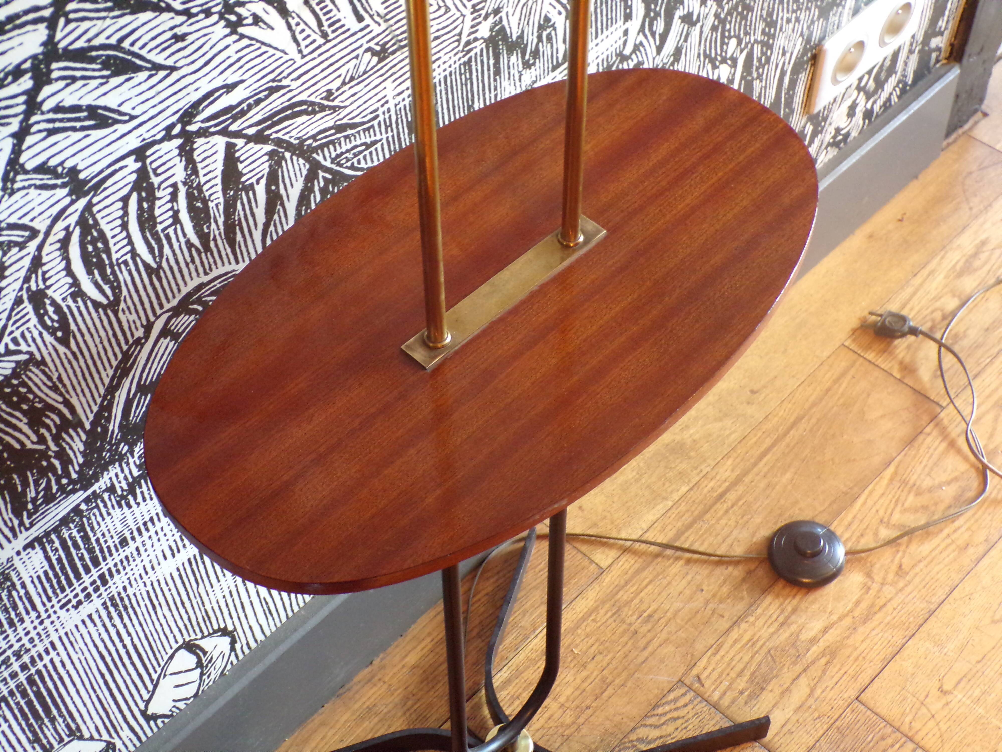 Jean Gandelin 2-light floor lamp