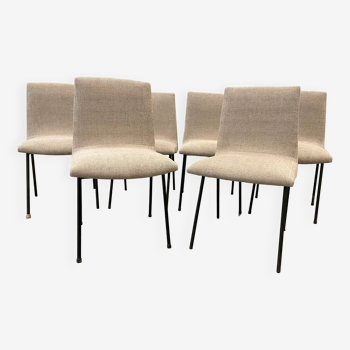 6 chaises Pierre Paulin