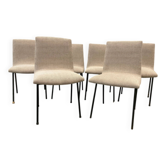 6 chaises Pierre Paulin