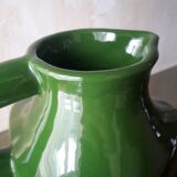 Flower-decorated pitcher