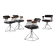 Rudi Verelst Delta Dining Chair Set 1970s