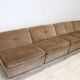 Modular Velvet Sofa by Busnelli, Italy, 1970s
