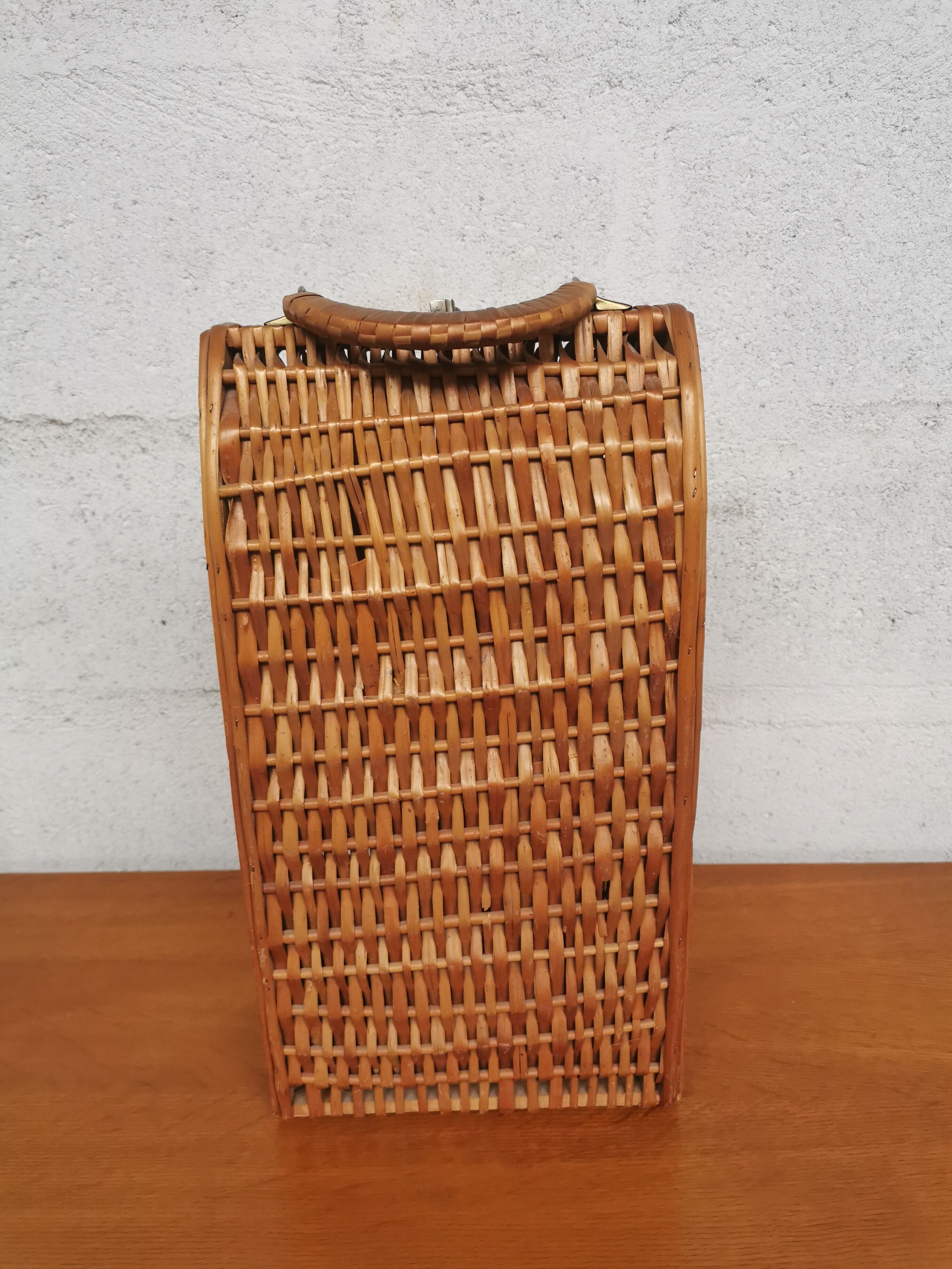 Wicker bottle basket 'Fauchon'