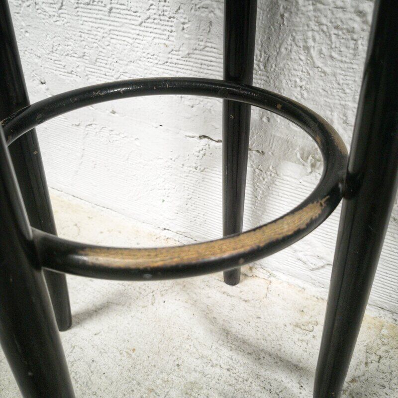 Canned seated bar stool