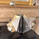 Vintage Space Age Chrome Metal Suspension Chandelier Sciolari
