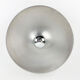 Space age wall lamp by Staff Leuchten in aluminum, Flush Light, 1960-70s
