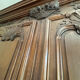 Carved plant armoire