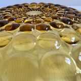 Amber crystal dish circa 1960