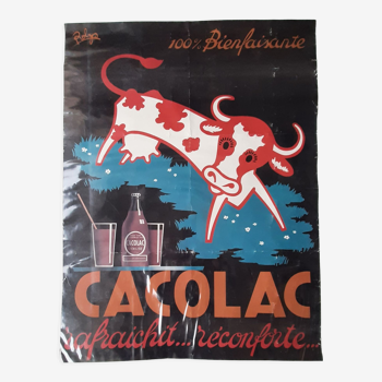 Cacolac advertising poster