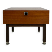 Teak bedside table 50s - 60s by CombinEurop