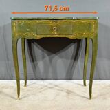 Small Painted Oak Dressing Table, Louis XV style – Late 18th century