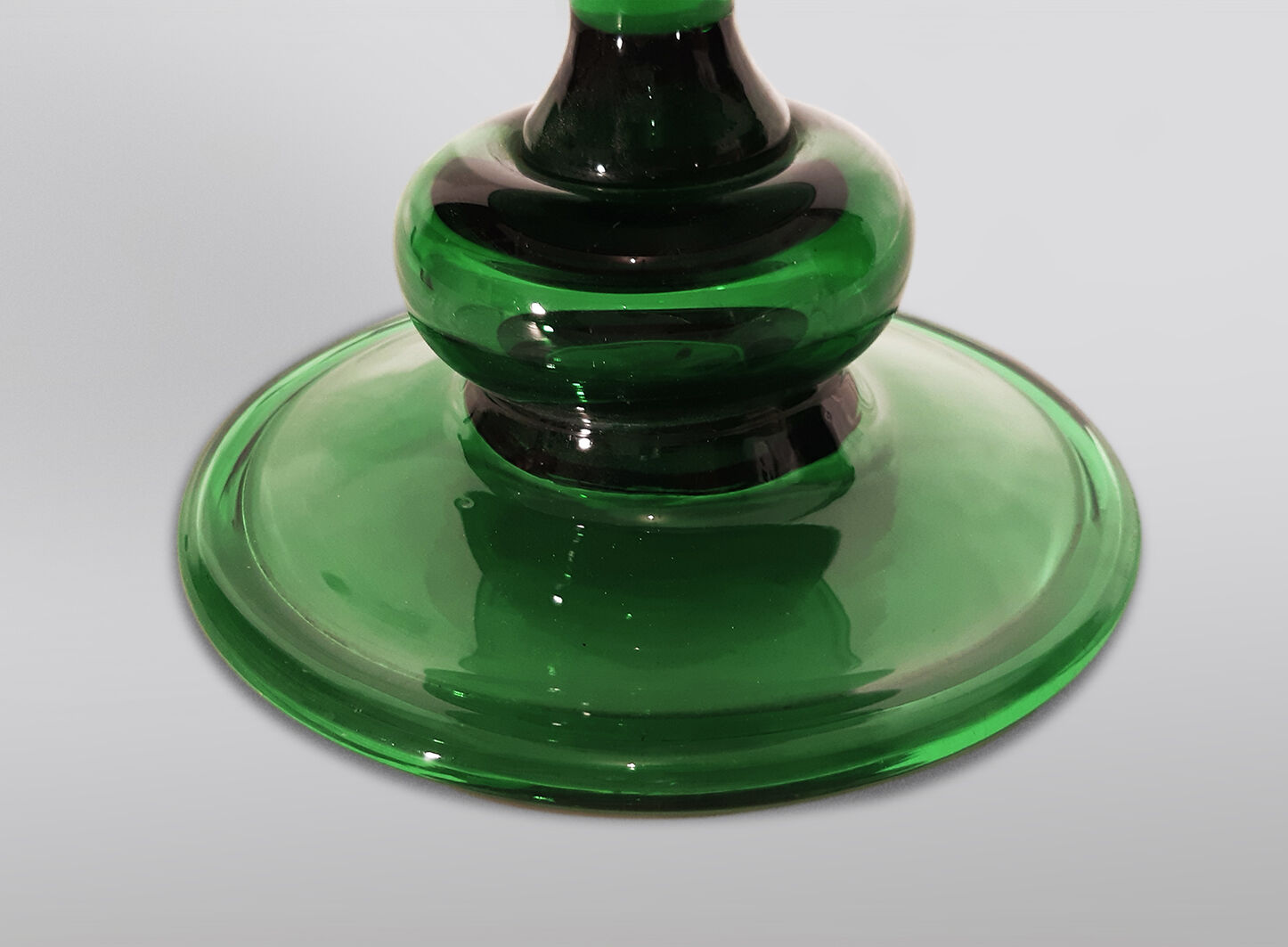Italian glass vase from 50´s