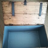 Old waxed wood chest