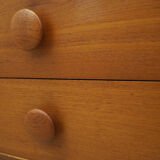 Teak chest of drawers, Danish design, 60s, made in Denmark