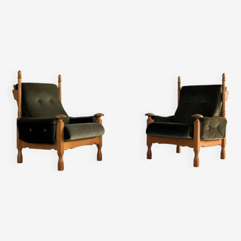 fauteuils vintage | brutaliste | Fauteuils des années 1950