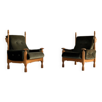 fauteuils vintage | brutaliste | Fauteuils des années 1950