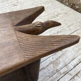 Tabouret africain aigle