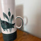 Glazed ceramic vase by Yvon Roy from Durtal, vintage 60s model.