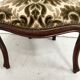 Chaise Chauffeuse d'époque Napoléon III en Acajou XIX siècle
