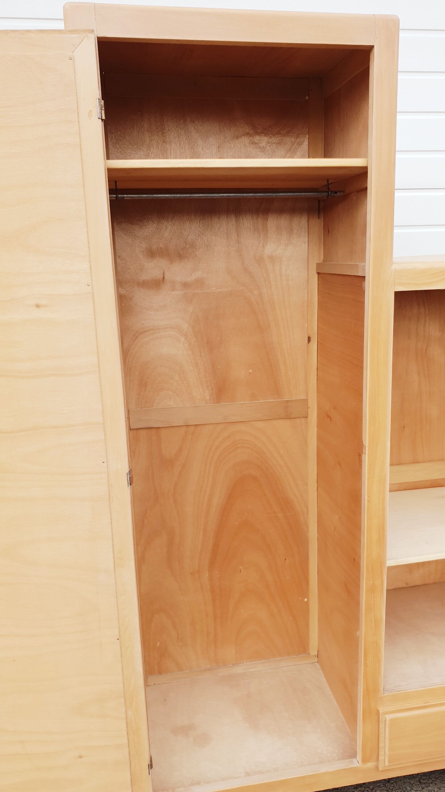 Vintage asymmetric cabinet