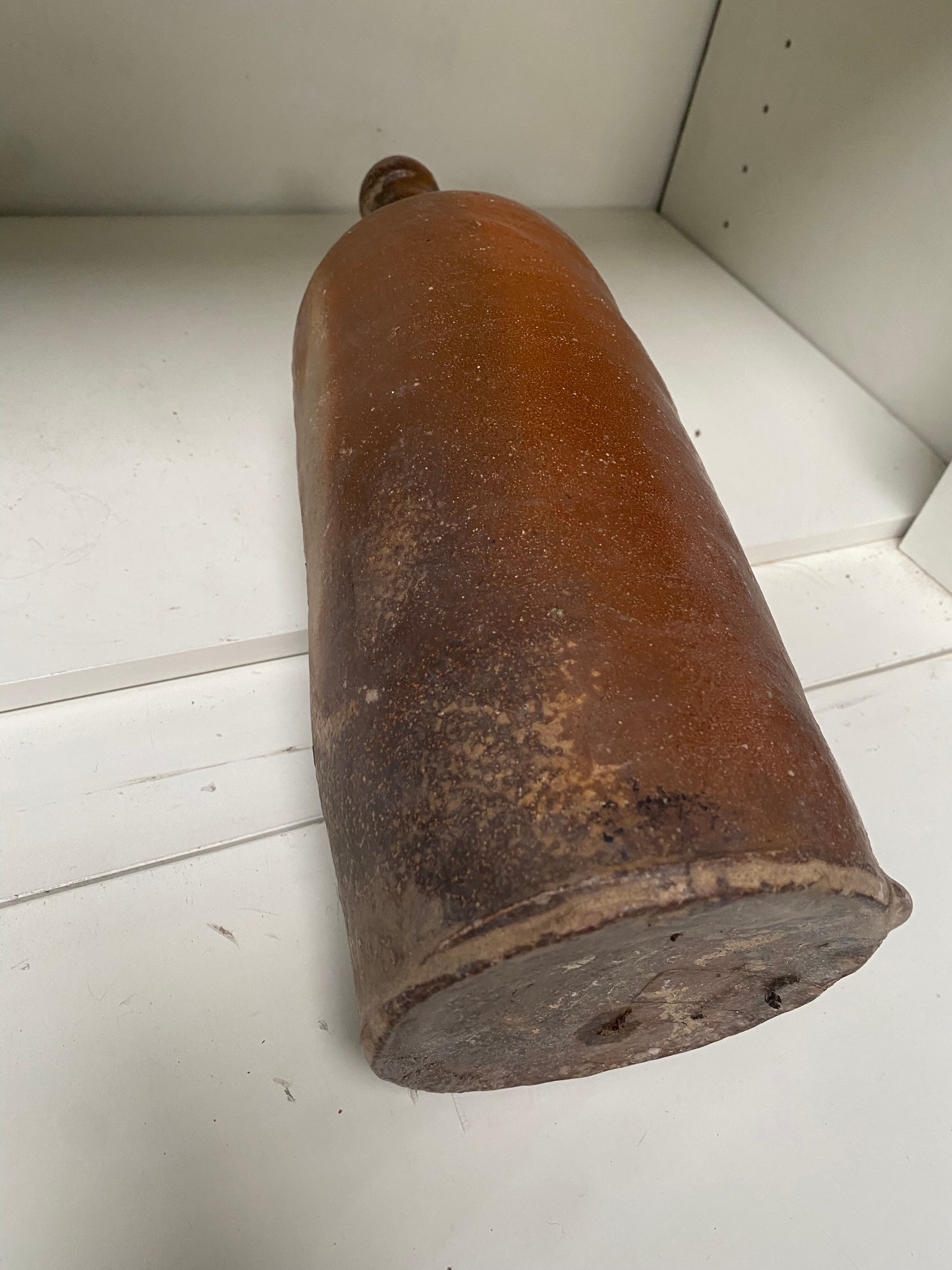 Old sandstone bottle