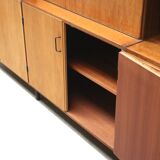 Large vintage wall unit from the 1960s with functional and timeless design