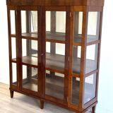 Biedermeier two-door display cabinet