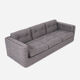 Canapé bergen gris mélange, design scandinave