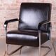Bauhaus Leather Armchairs from Hynek Gottwald, Czech, 1930s, Set of 2