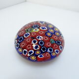 XXL paper press Murano Millefiori diameter 10 cm