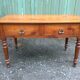 Louis Philippe style farmhouse table in solid cherrywood