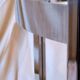 Desserte vintage chrome et verre 1970's