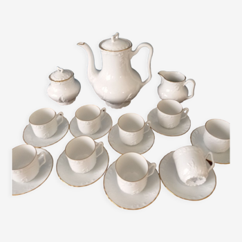 Coffee service from Tharaud Limoges