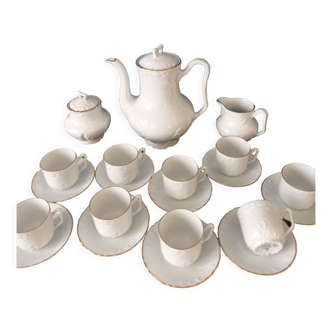 Coffee service from Tharaud Limoges