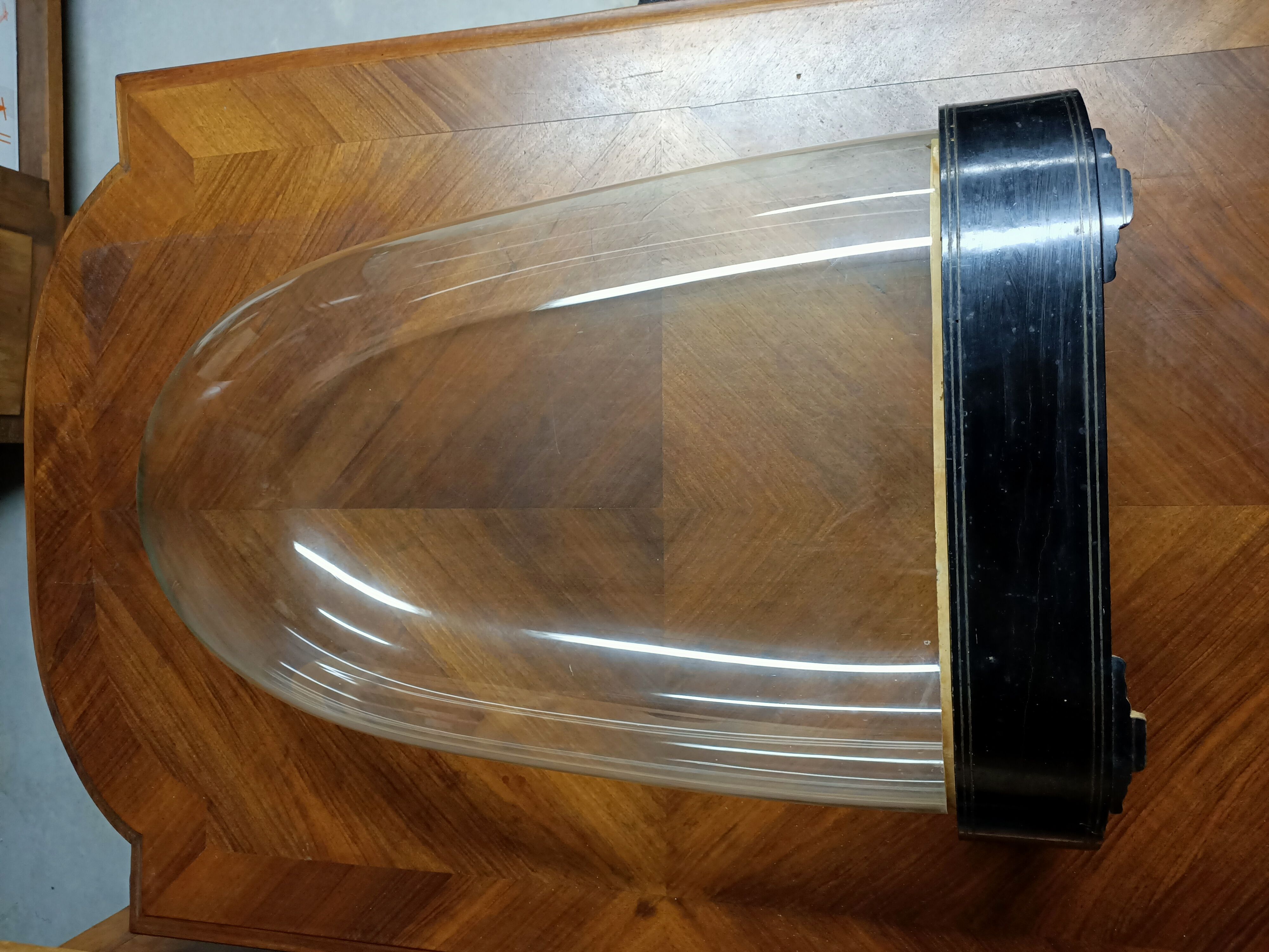 Napoleon 3 glass bridal globe