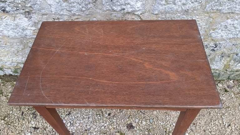 Wooden side table