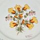 Plate of Quimper HB