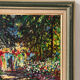 Oil on canvas "Garden in Bloom", signed