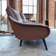 2 Vintage Armchairs - Mid Century Modern Style