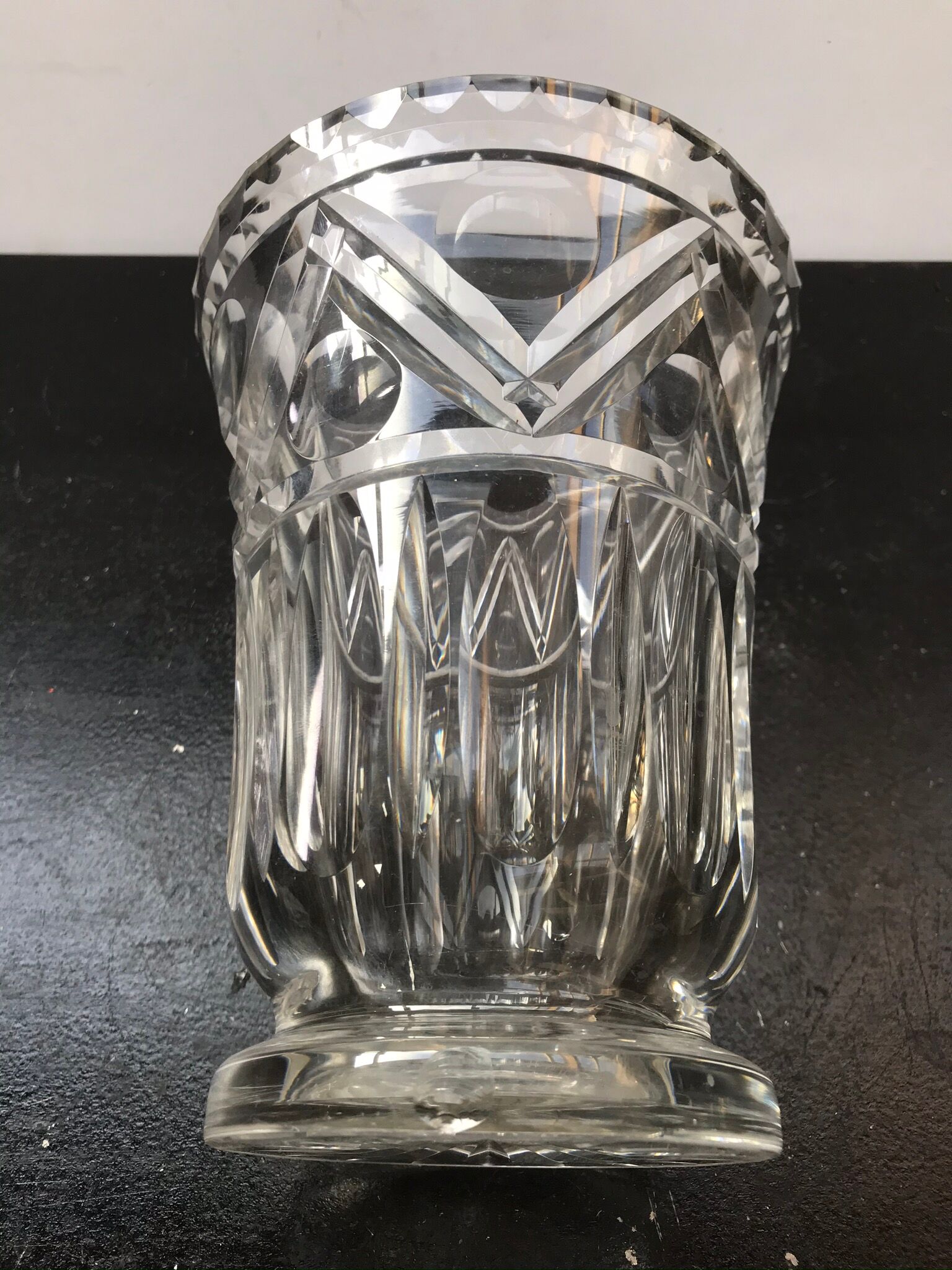 Former Cristal Vase Decor Vintage