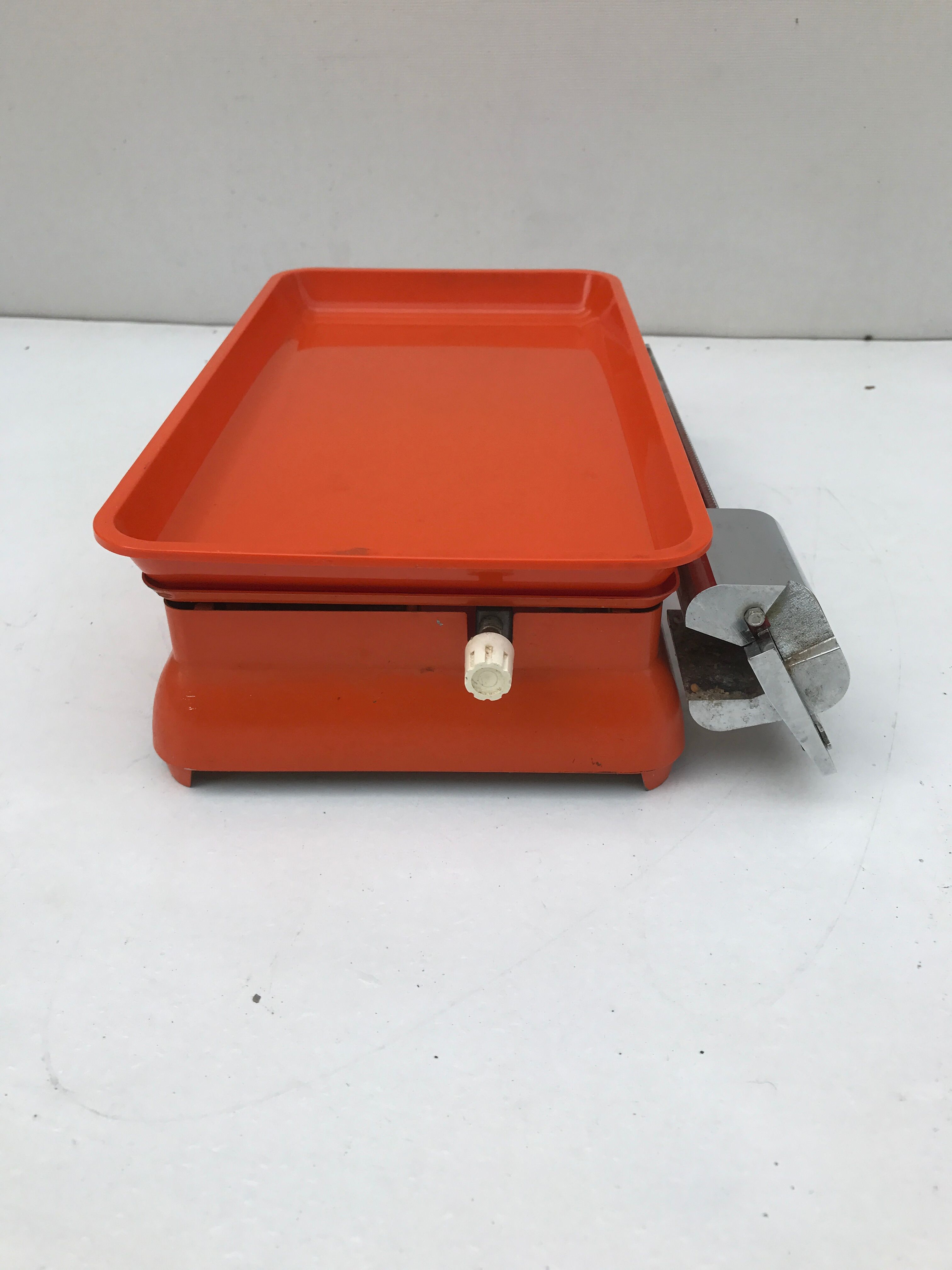 Kitchen scales Terraillon 10 vintage 70s orange metal kgs