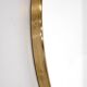 Vintage brass mirror, Italy, 1960s.