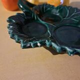 Salt shaker, pepper shaker, mustard slushie Vallauris vegetable and mushroom service