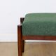 Tabouret Edmund Homa siège vert - bouclé