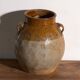 Vase ancien chinois en grès émaillé – Chine, vers 1900