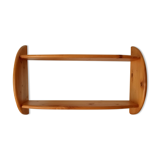 Vintage 90s pine wall shelf