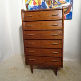 Vintage rag chest of drawers from the 60s