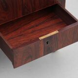 Scandinavian rosewood roller bar from Rio
